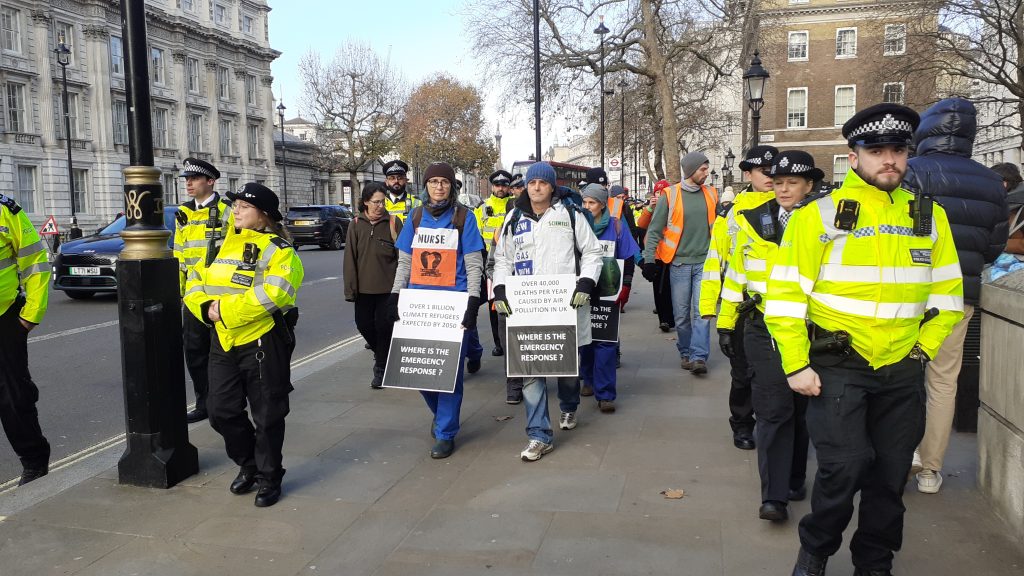 Just Stop Oil medics march as Just Stop Oil fundraiser takes off – Just ...