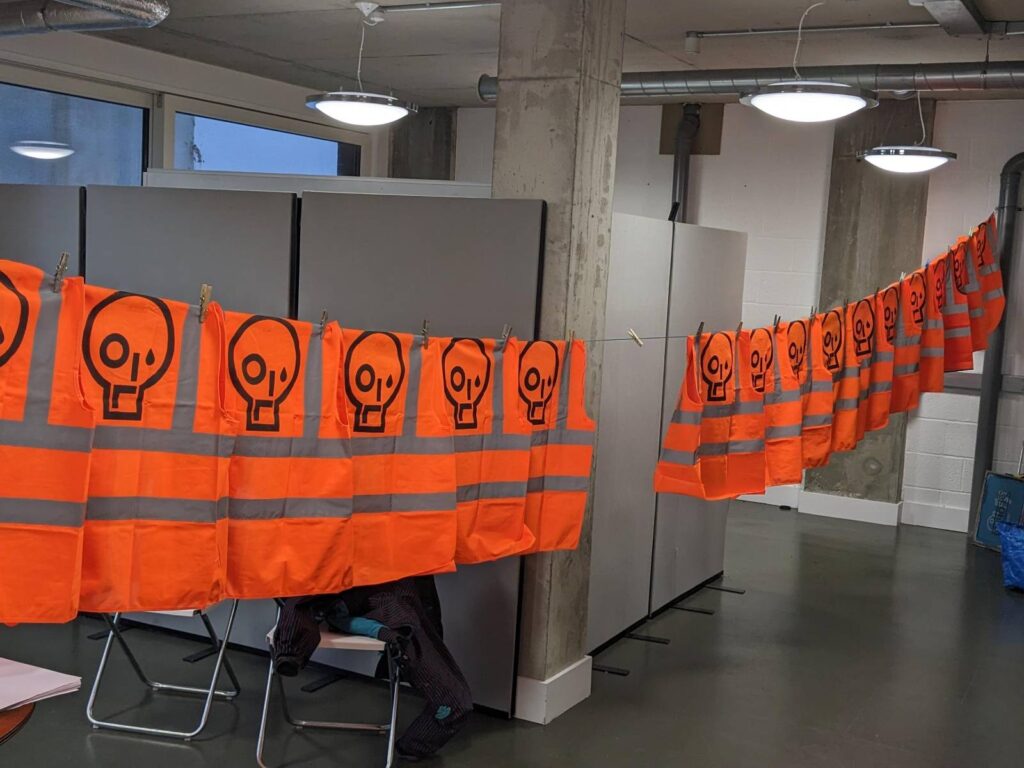 Printing hi-vis