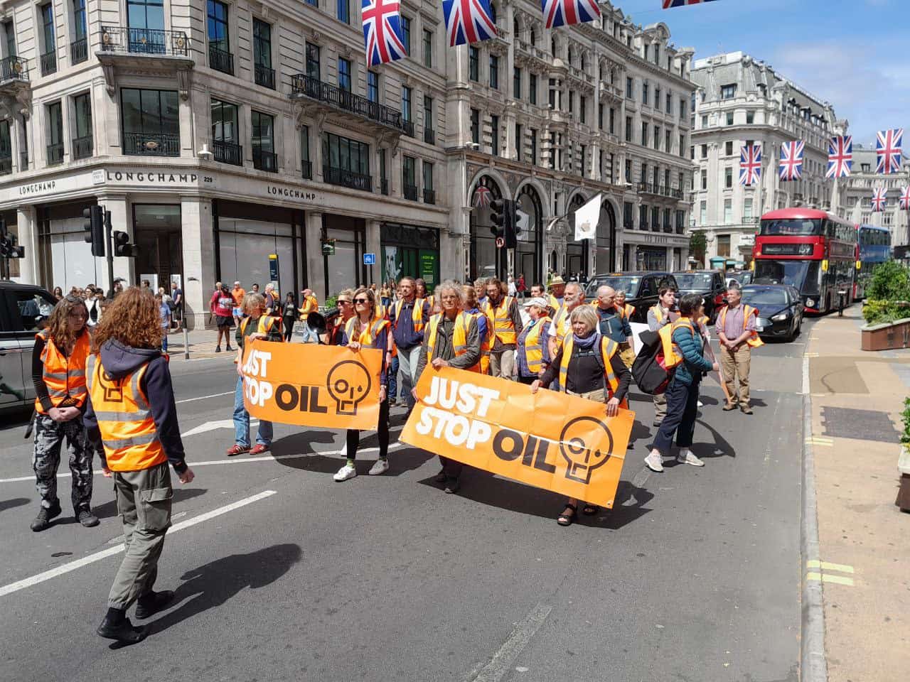 Just Stop Oil march in support of rugby disruptors – Just Stop Oil